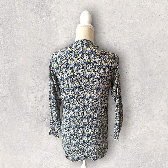 Esprit | EUC Women’s Vintage Y2K Printed Long Sleeve Blouse - Picture 4 of 4